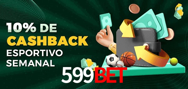 10% de bônus de cashback na 599Bet